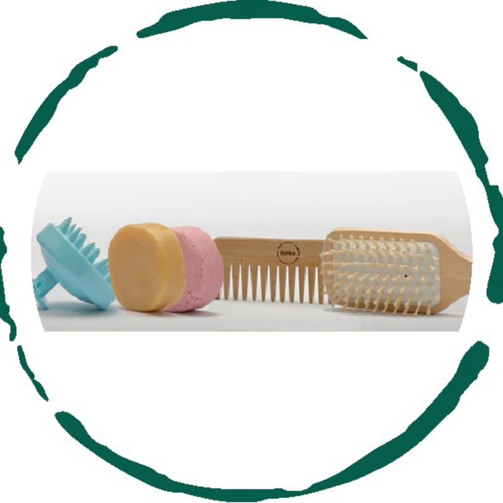 🌿 Eco-Friendly Hair Care Bundle – All-Natural Shampoo, Conditioner & Tools - Picture 9 of 10